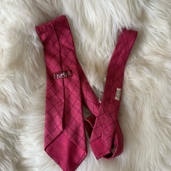 HERMÈS printed tie - Picture 3 of 5